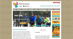 Desktop Screenshot of outreachtohaiti.org